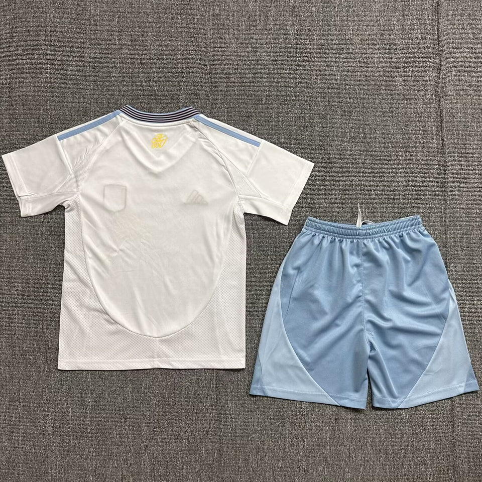 2024/25 Aston Villa Away Short Sleeve Kids' Jersey