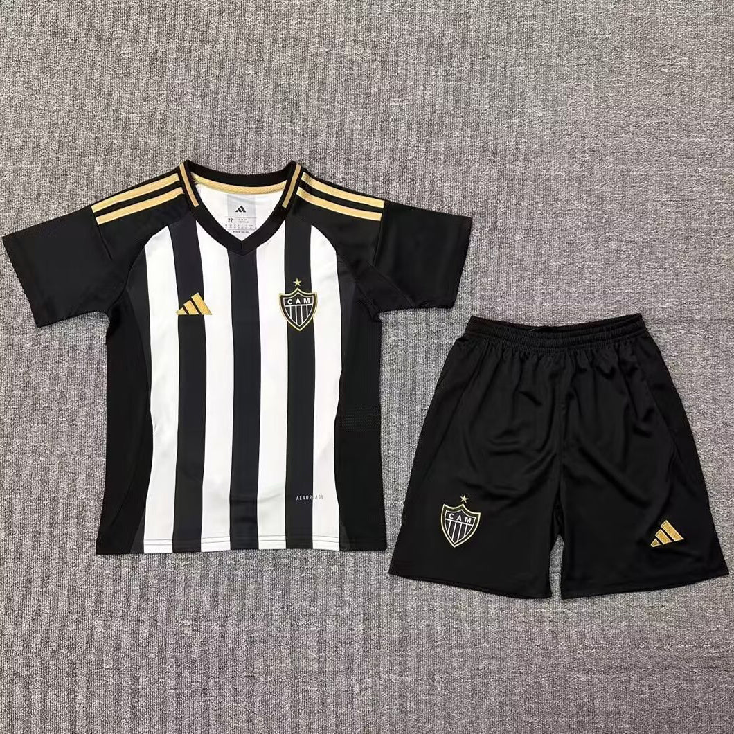 2025/26 AT Mineiro Home Short Sleeve Kids Jersey