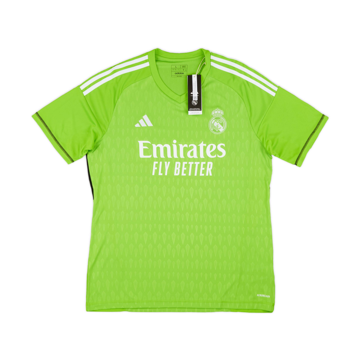2023-24 Real Madrid CF Green Goalkeeper Kit