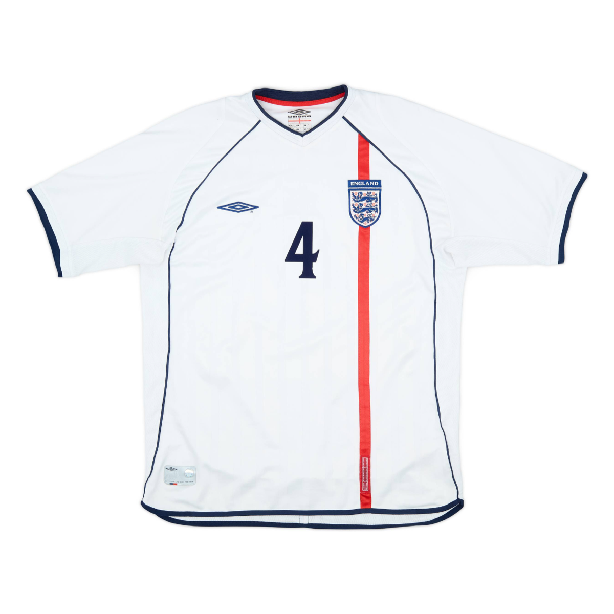 2002 England Home Kit