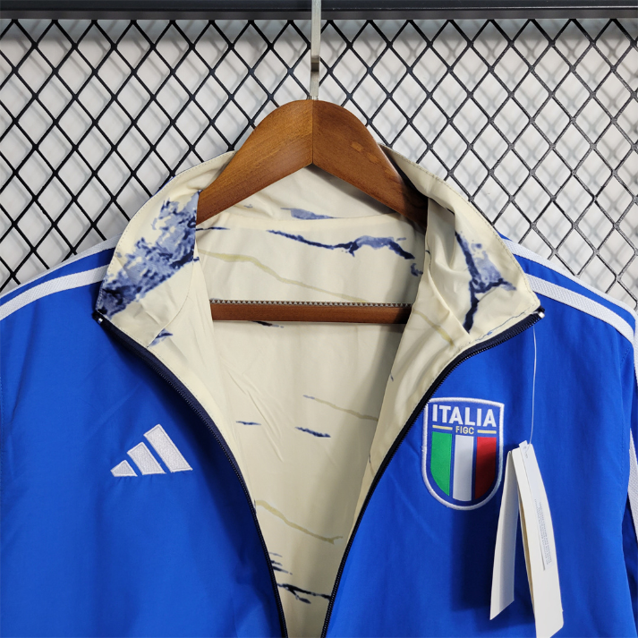 Italy Windbreaker Blue White