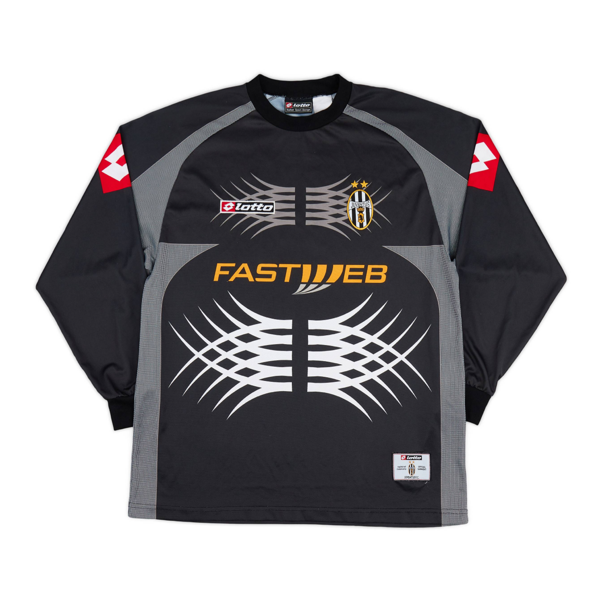 2001-02 Juventus FC Goalkeeper Kit Black