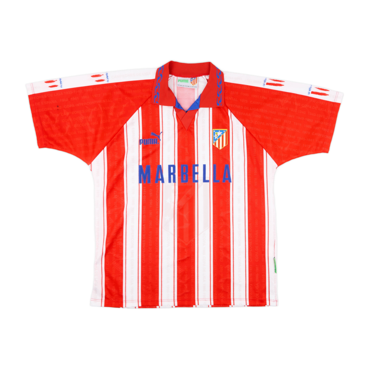 1995-96 Atlético de Madrid Home Kit