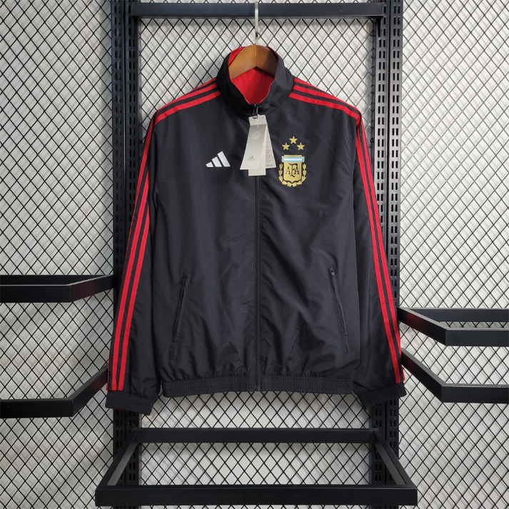 Argentina Windbreaker Red Black