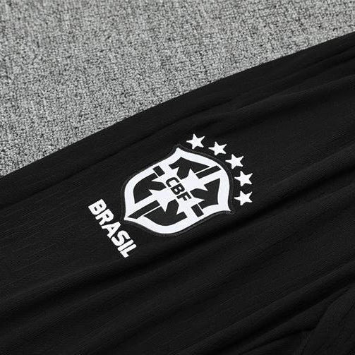 2025/2026 Brazil Orange and Black Tracksuit