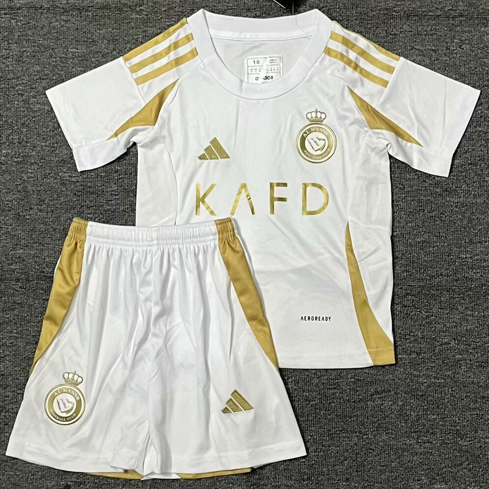 2024/25 Al Nassr Third Short Sleeve Kids' Jersey