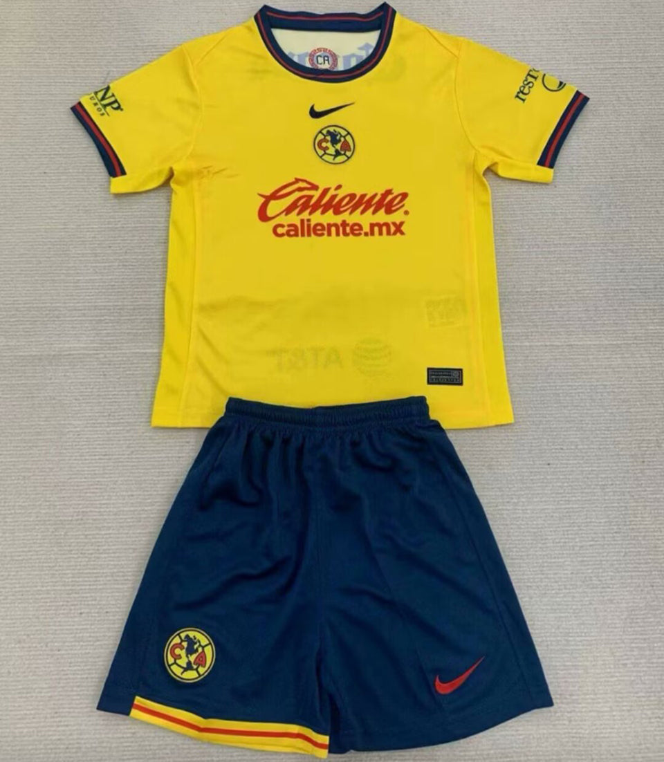 2024/25 Club America Home Short Sleeve Jersey for Kids