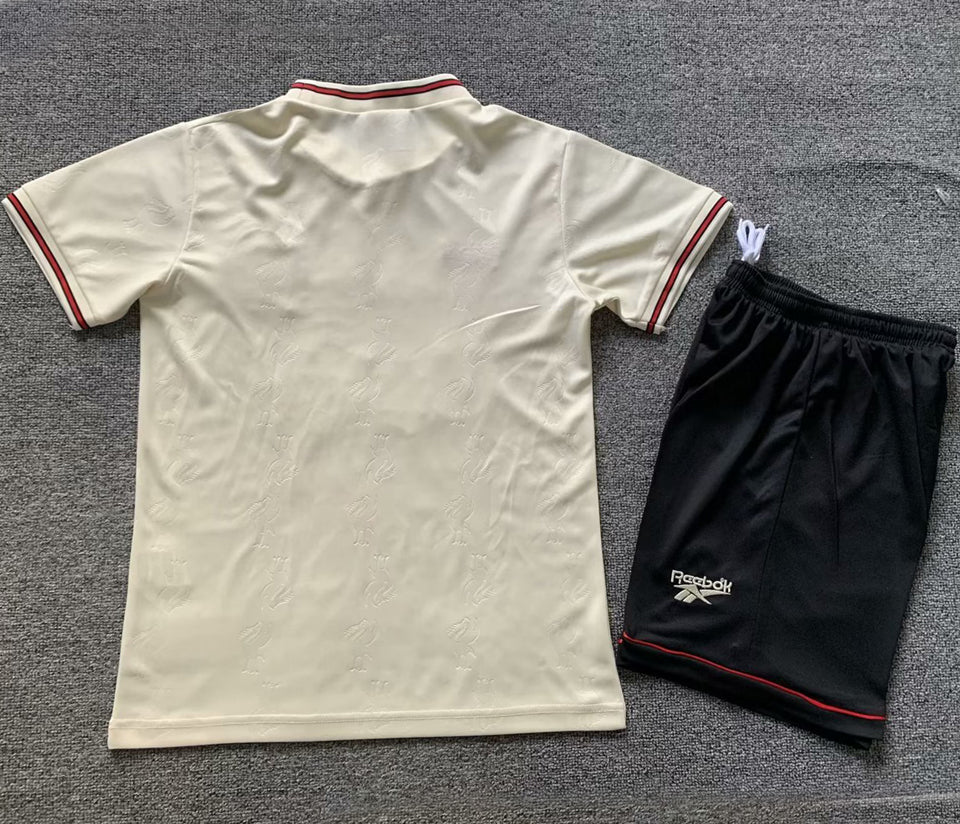 1996/97 Liverpool Away Short Sleeve Retro Kids Jersey