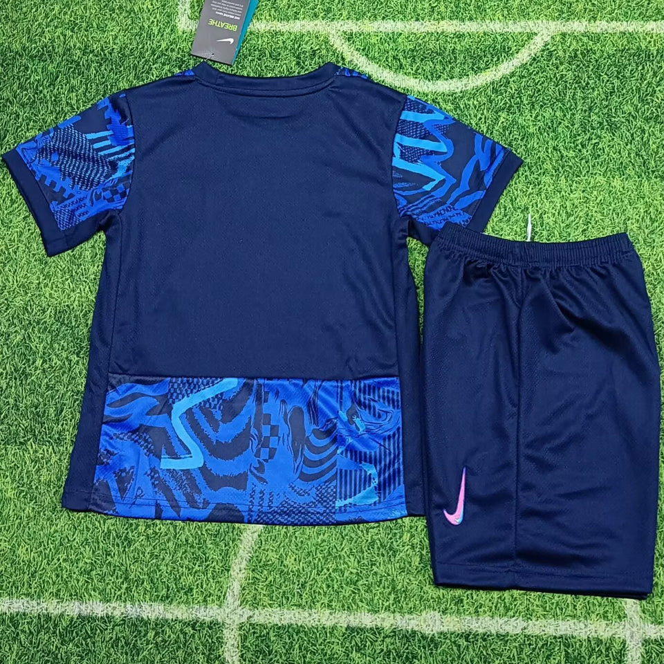 2024/25 Atletico Madrid Third Short Sleeve Kids' Jersey