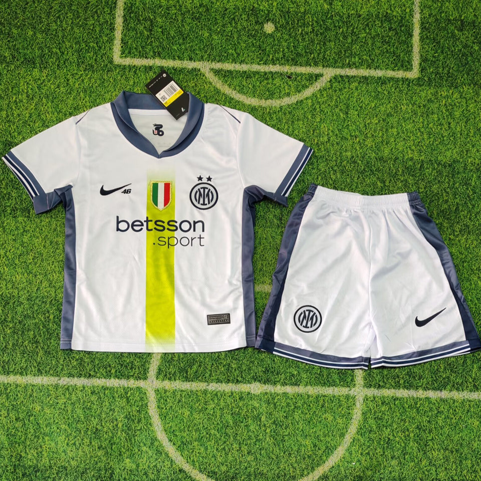 2024/25 Inter Milan Away Short Sleeve Kids' Jersey
