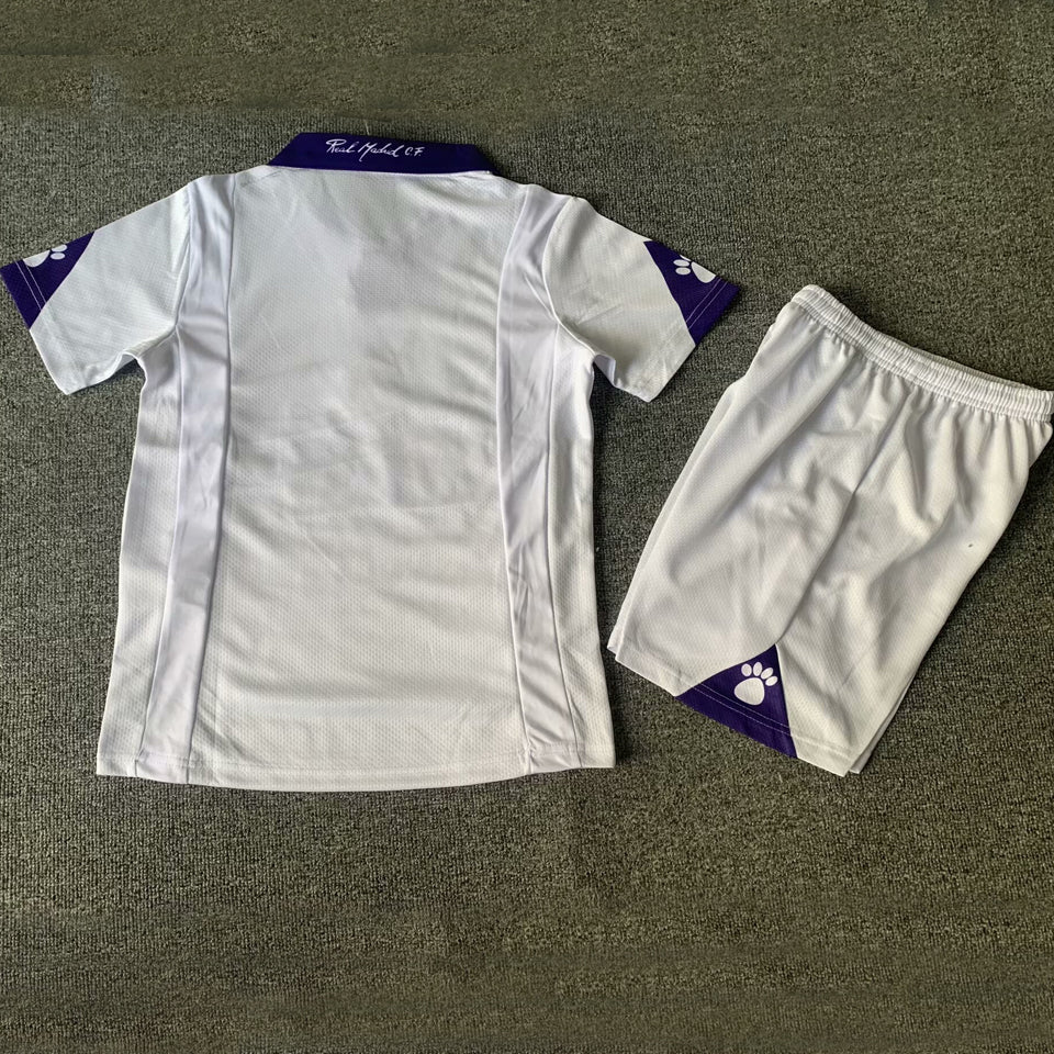 1997/98 Real Madrid Home Short Sleeve Retro Kids Jersey