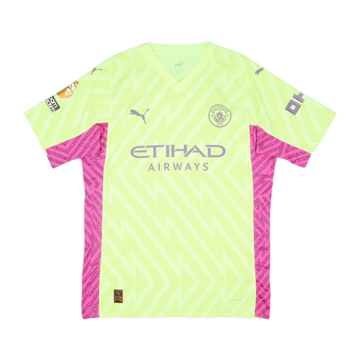 2023-24 Manchester City FC Green Goalkeeper Kit