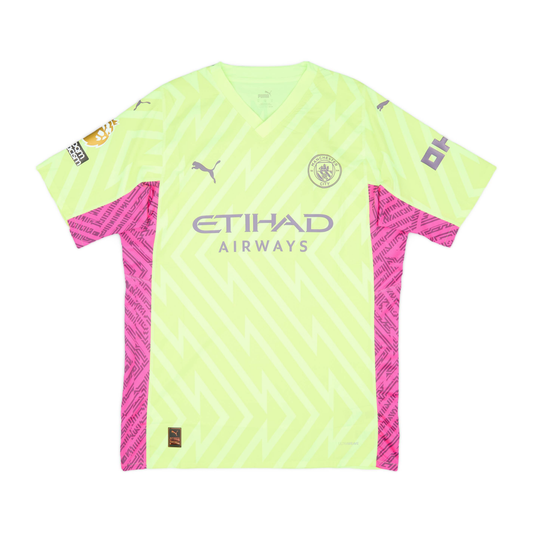 2023-24 Manchester City FC Green Goalkeeper Kit