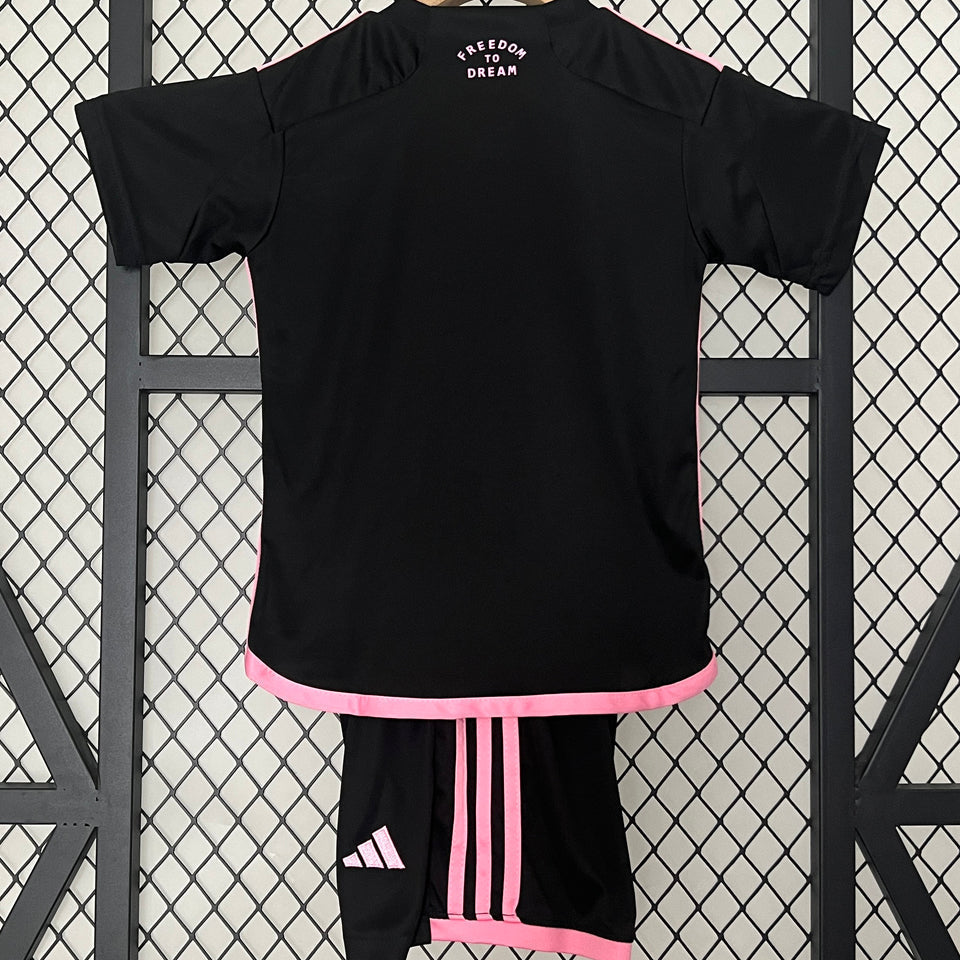 2023/24 Inter Miami Away Short Sleeve Kids' Jersey