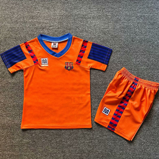 1991/92 Barcelona Away Short Sleeve Retro Kids Jersey
