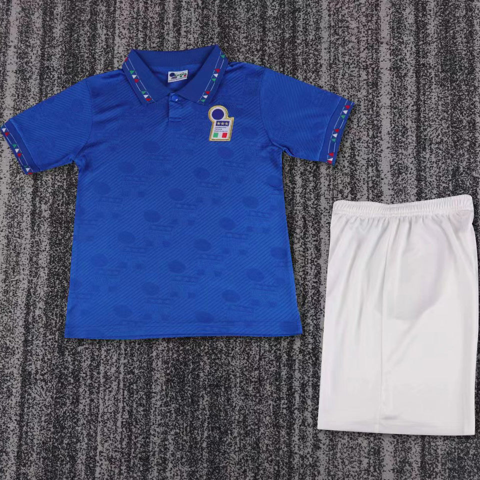 1994 Italy Home Kids Retro National Teams