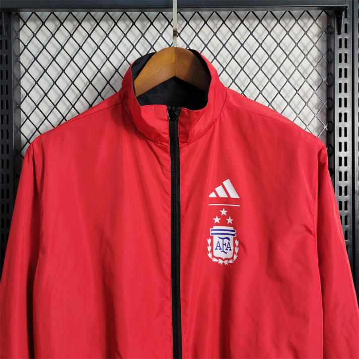 Argentina Windbreaker Red Black