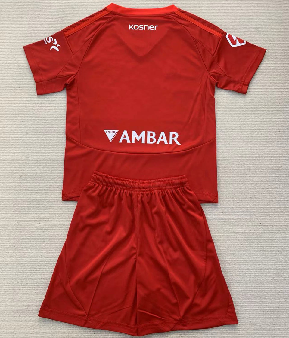 2024/25 Zaragoza Away Short Sleeve Kids' Jersey