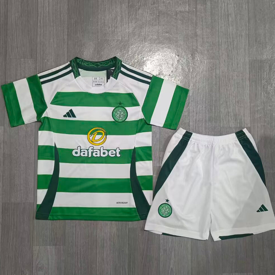 2024/25 Celtic Home Short Sleeve Jersey for Kids