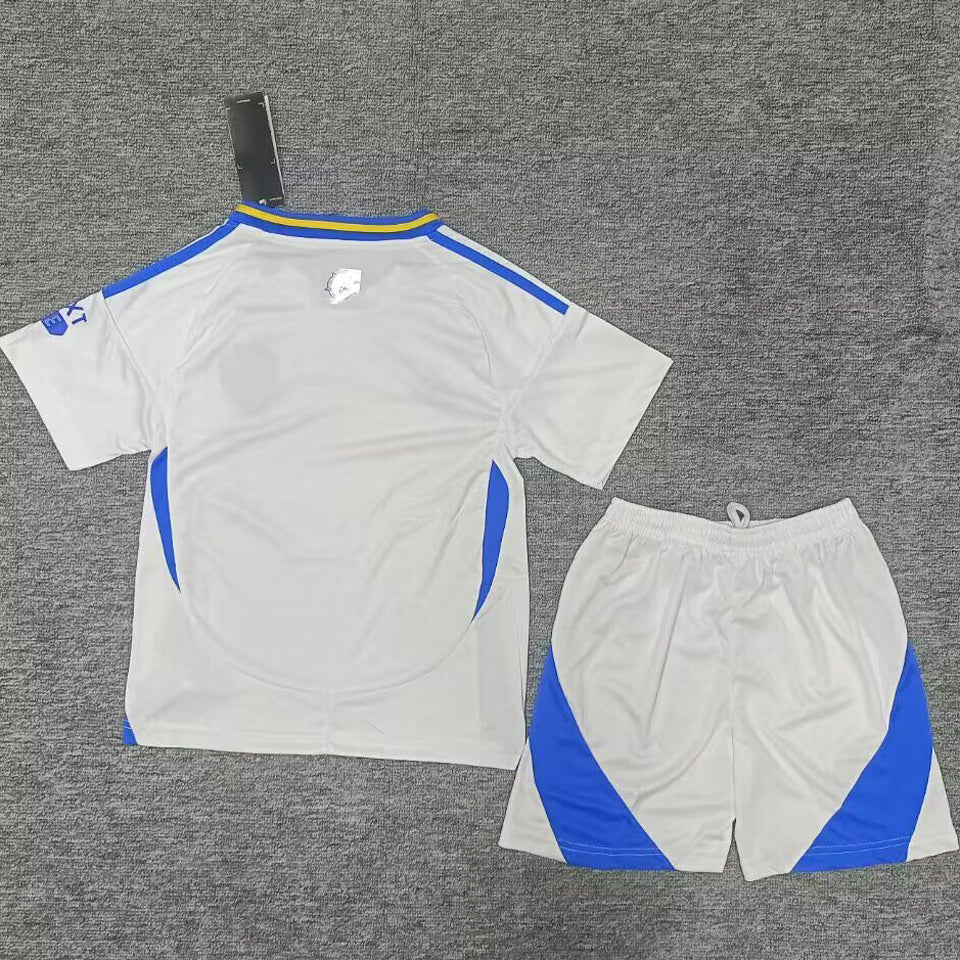 2024/25 Leeds United Home Short Sleeve Kids Jersey