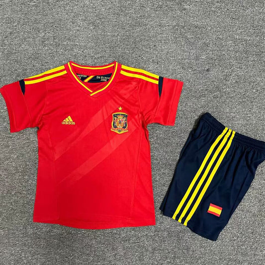 2012 Spain Home Children's Retro Teams