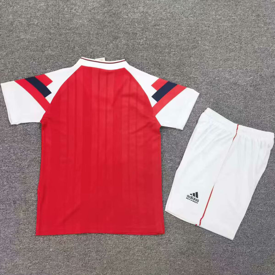 1992/94 Arsenal Home Short Sleeve Retro Kids Jersey
