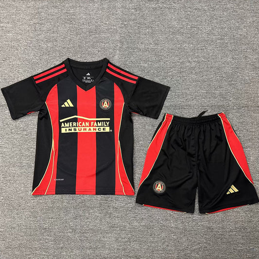 2025/26 Atlanta United Home Short Sleeve Kids Jersey