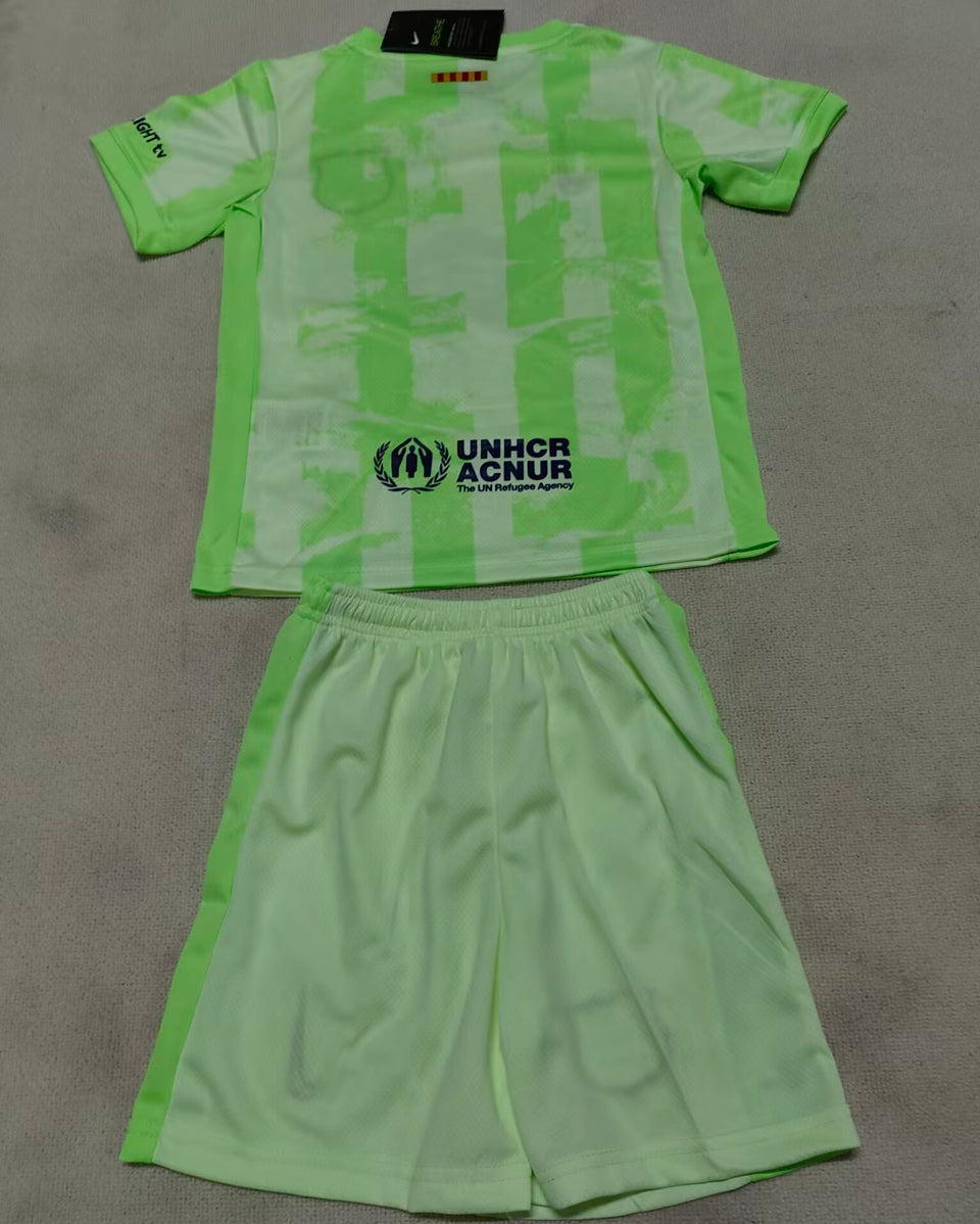 2024/25 Barcelona Third Short Sleeve Kids Jersey