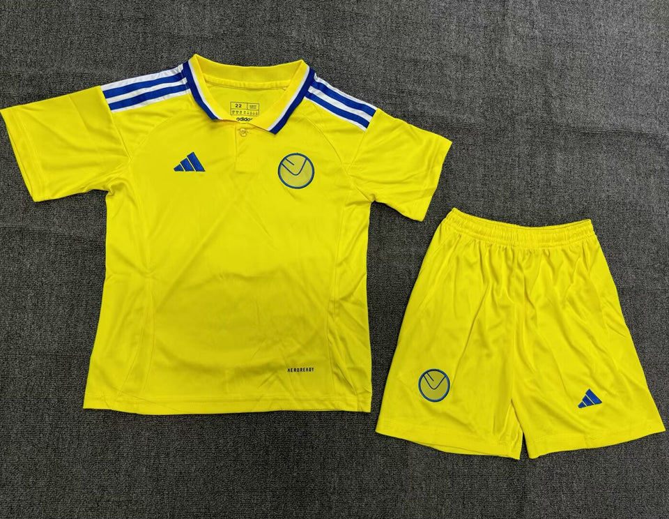 2024/25 Leeds United Away Short Sleeve Kids' Jersey