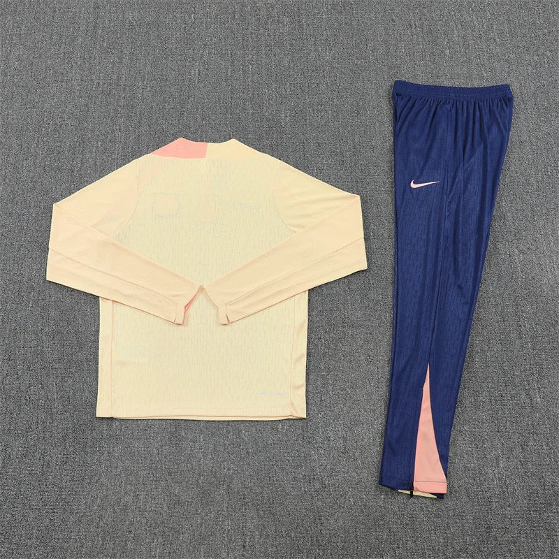 2025/2026 Barcelona Beige Tracksuit