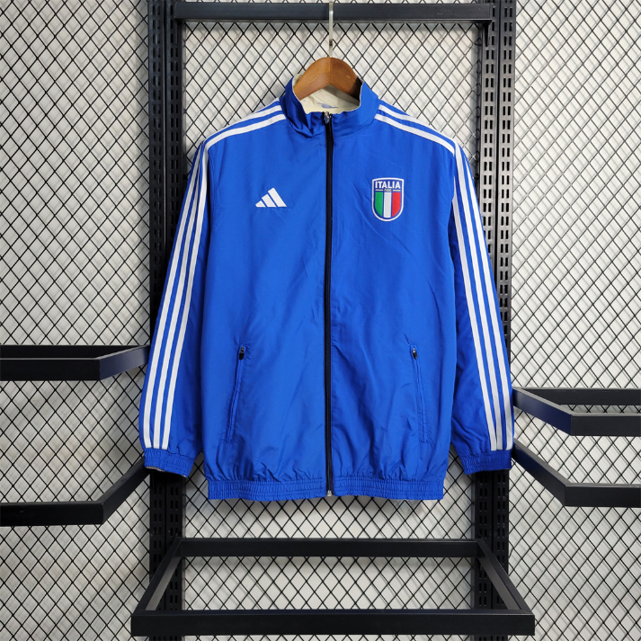 Italy Windbreaker Blue White