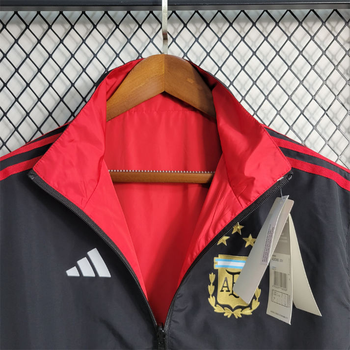 Argentina Windbreaker Red Black