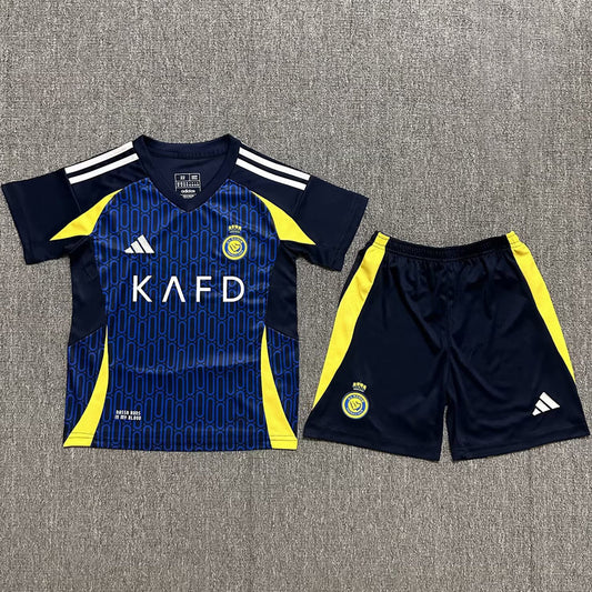 2024/25 Al Nassr Away Short Sleeve Kids' Jersey