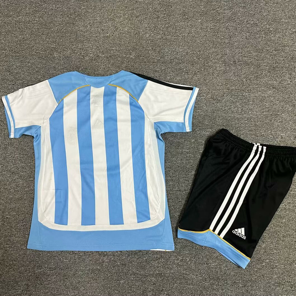 2006 Argentina Home Children's Retro Team