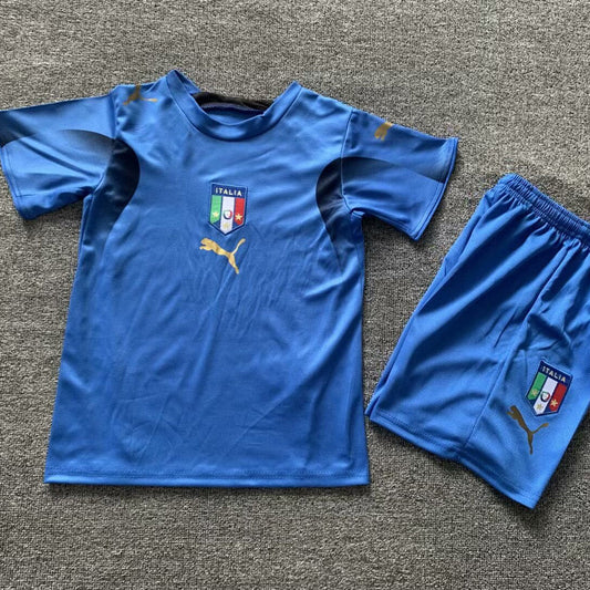 2006 Italy Home Kids Retro National Teams