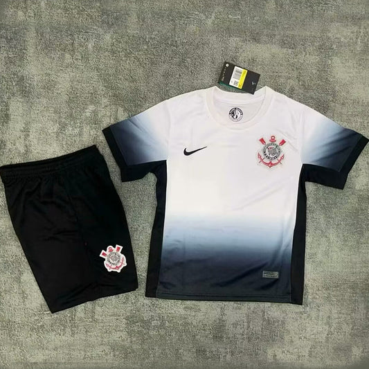2024/25 Corinthians Home Short Sleeve Jersey for Kids