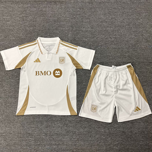 2025/26 Los Angeles Away Short Sleeve Kids' Jersey