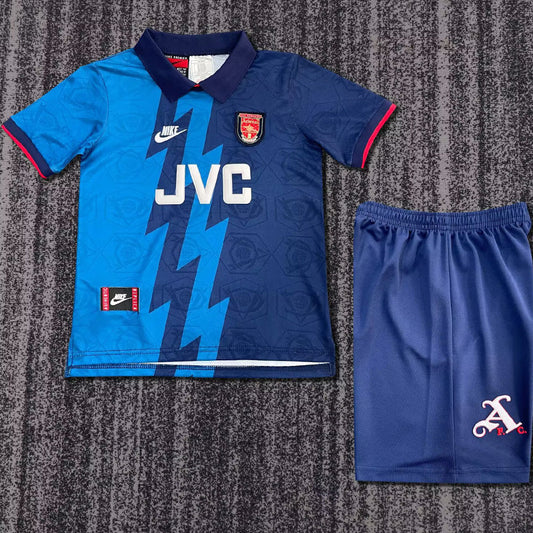 1995/96 Arsenal Away Short Sleeve Retro Kids Jersey