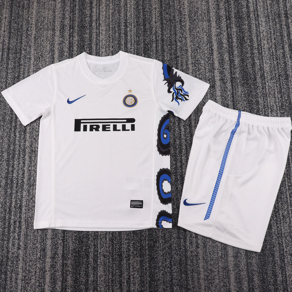2010/11 Inter Milan Away Short Sleeve Retro Kids Jersey