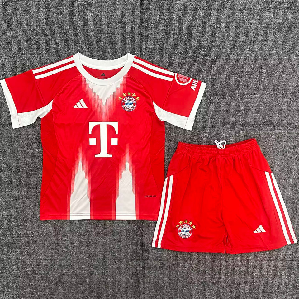 2025-26 Bayern Munich Home Kit Kids