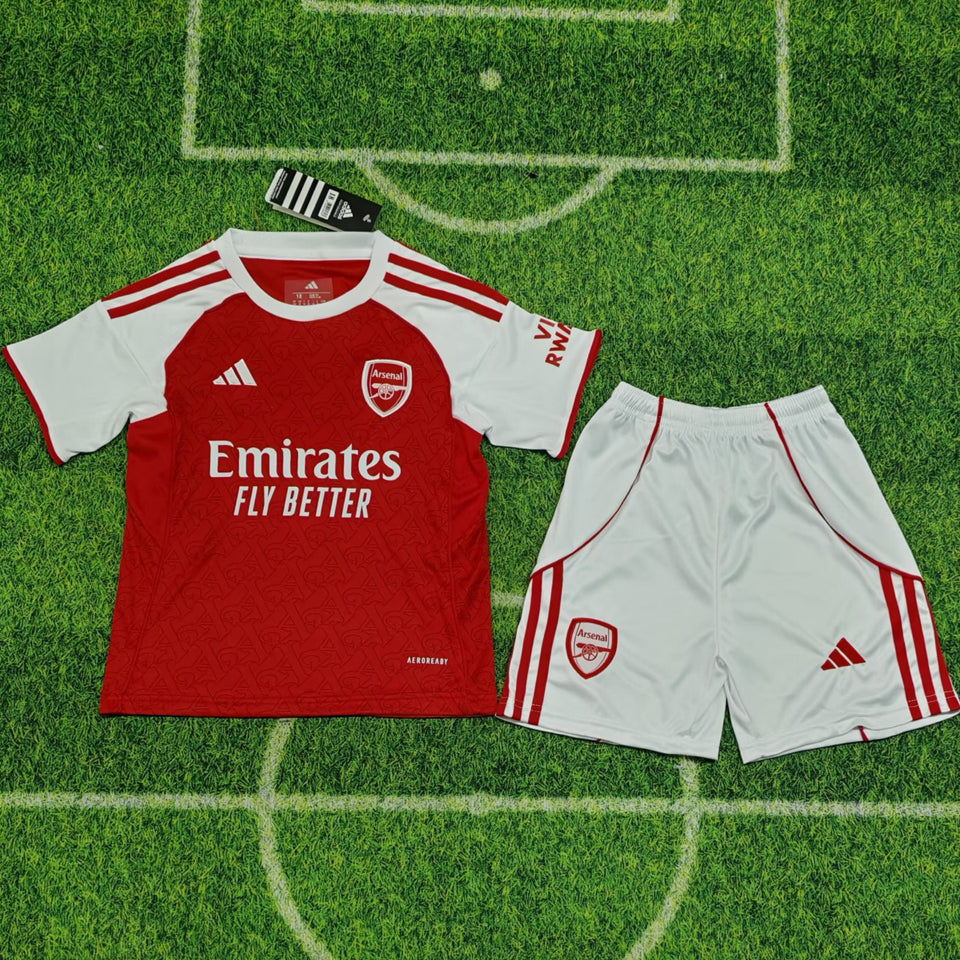 2025-26 Arsenal FC Home Kit Kids