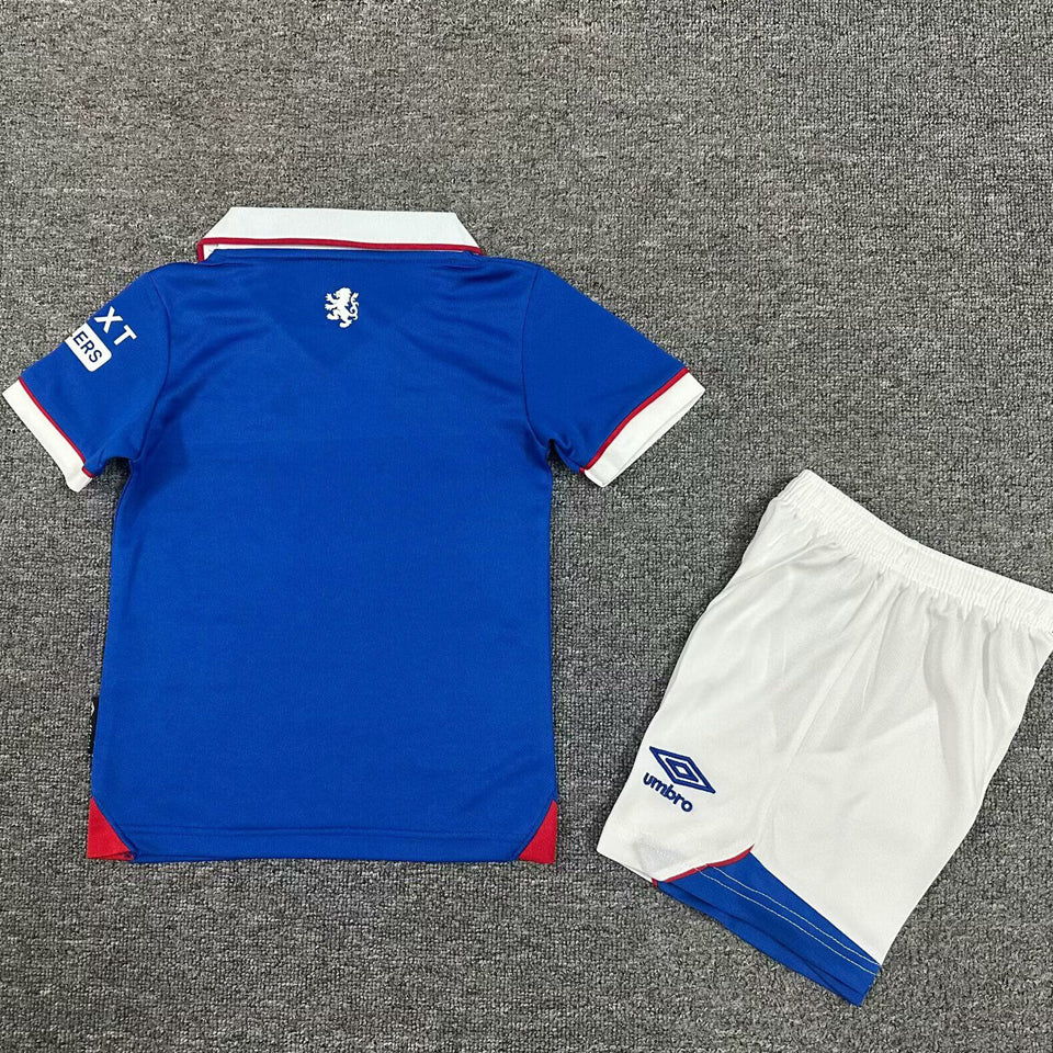 2025-26 Rangers Home Kit Kids