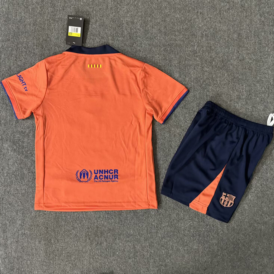 2025-26 FC Barcelona Third Kit Kids