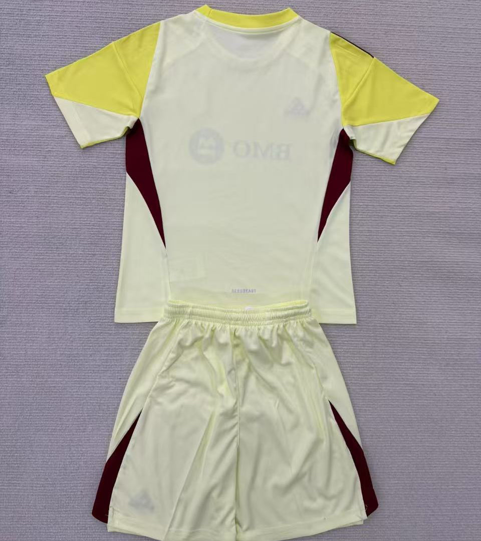 2025/26 LA Galaxy Goalkeeper Jersey Special Short Sleeve Kids