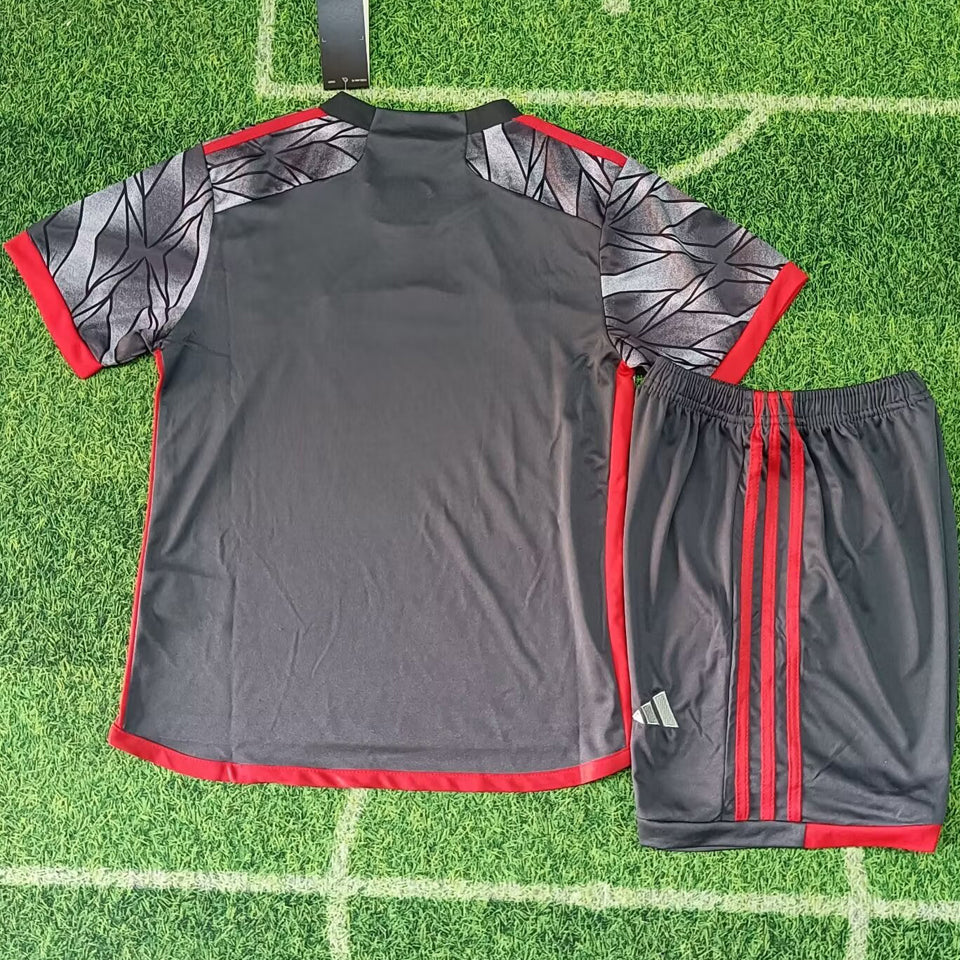 2024/25 Flamengo Third Short Sleeve Kids' Jersey