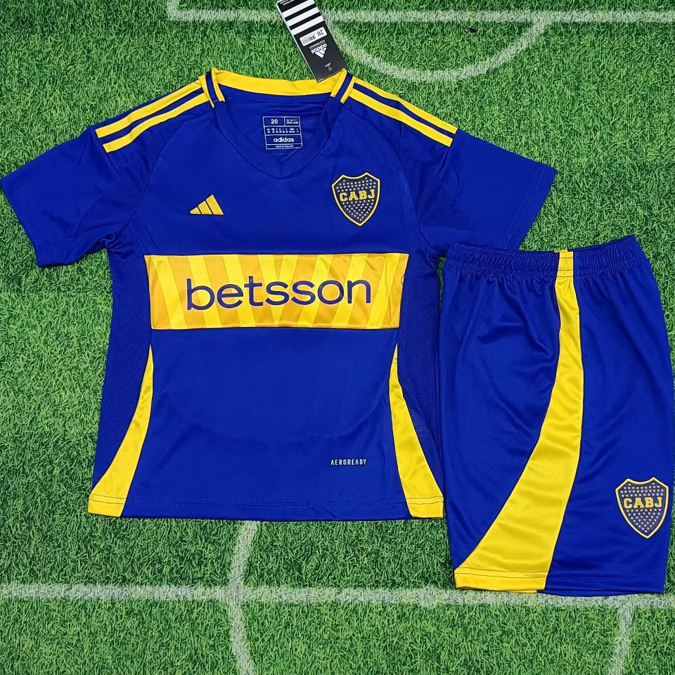 2024/25 Boca Juniors Home Short Sleeve Jersey