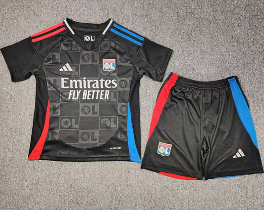 2024/25 Lyon Away Short Sleeve Kids' Jersey