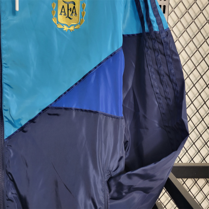 Argentina Blue Windbreaker