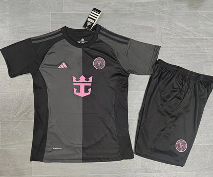 2025/26 Inter Miami Away Short Sleeve Kids' Jersey