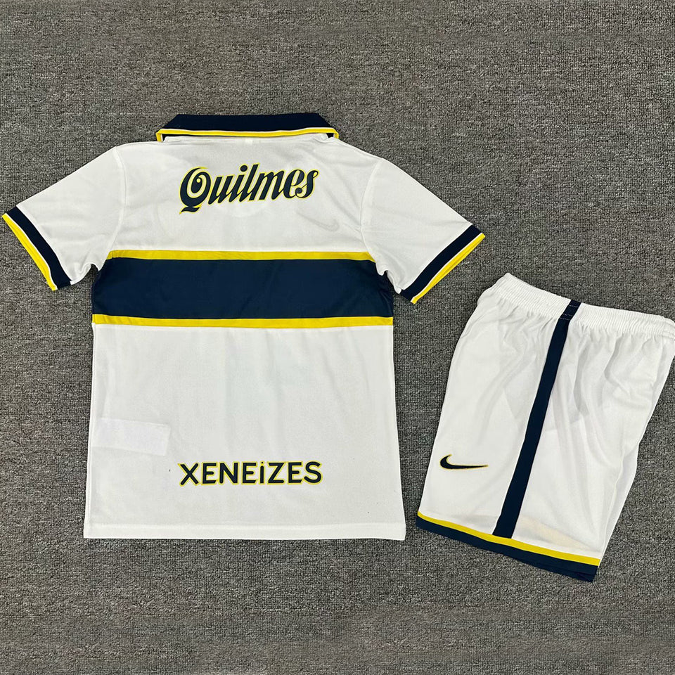 1996/97 Boca Juniors Away Short Sleeve Retro Jersey